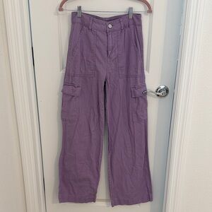 Forever 21 Purple Cargo Pants